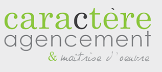 CARACTÈRE AGENCEMENT ET MAÎTRISE D’ŒUVRE Logo